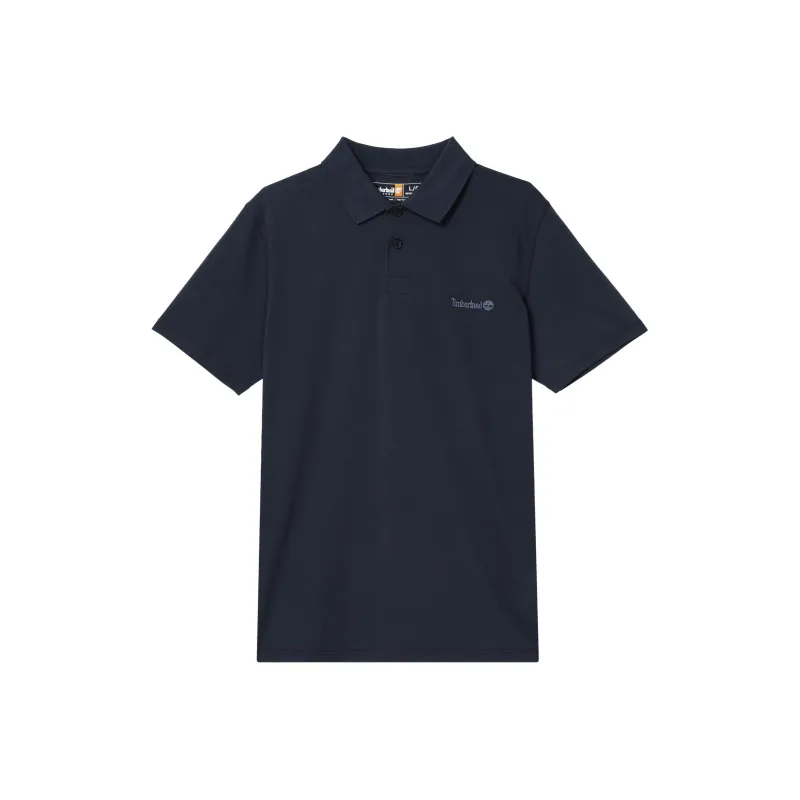 Timberland Polo Shirt Men's Dark Sapphire-0
