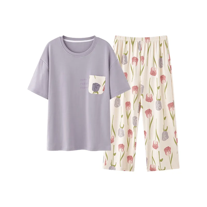 GOSO Pajama Set Women's Lavender-0