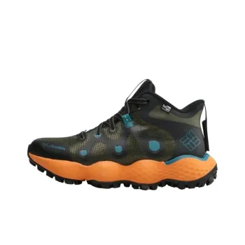 Columbia Escape Thrive Anti Slip Wear Resistant High Top Hiking Shoes Men's Green