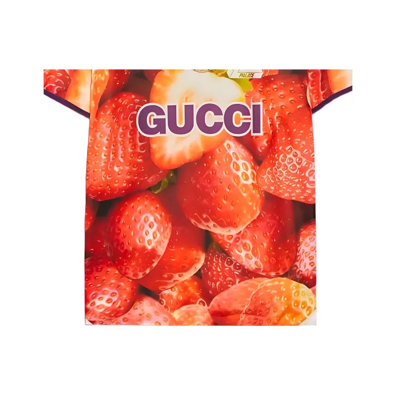 GUCCI X Palace Printed Football Technical Jersey T Shirt-3