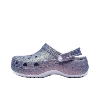 Crocs Platform Irid Glitter Clog Clogs Women's Purple