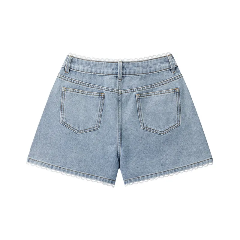 LEDIN Denim Shorts Women's-15
