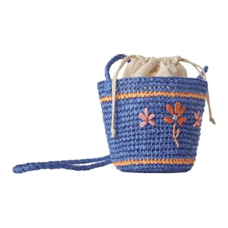 ZARA Cellulose Crossbody Bag, Shoulder Bag Kids' Blue-2