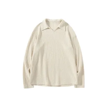 SeminP.ure Polo Shirts Unisex Beige Yellow