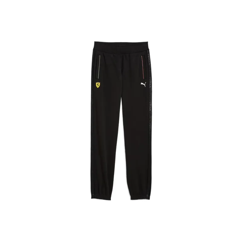 PUMA x Ferrari SCUDERIA Knitted Sweatpants Men's Black-0