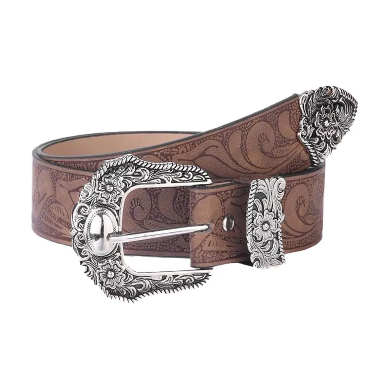 IOTS Fashion Versatile Premium Feel Leather Belts Women's 3.5cm-0
