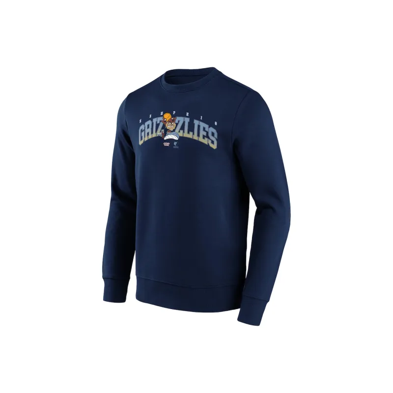 NBA Memphis Grizzlies Looney Tunes Taz Sweatshirt Men's Dark Blue-0