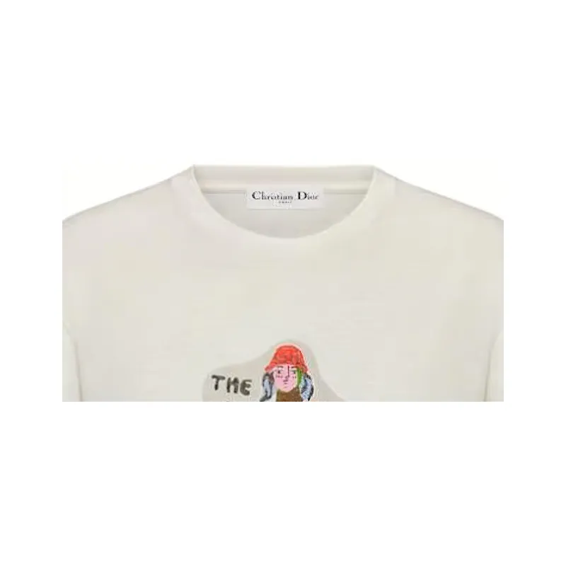 DIOR T-Shirts Women's Beige-2