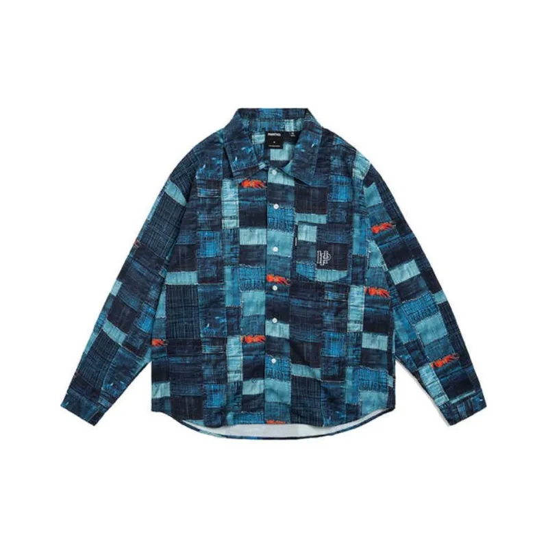 PHANTACI Shirts Unisex Blue-0