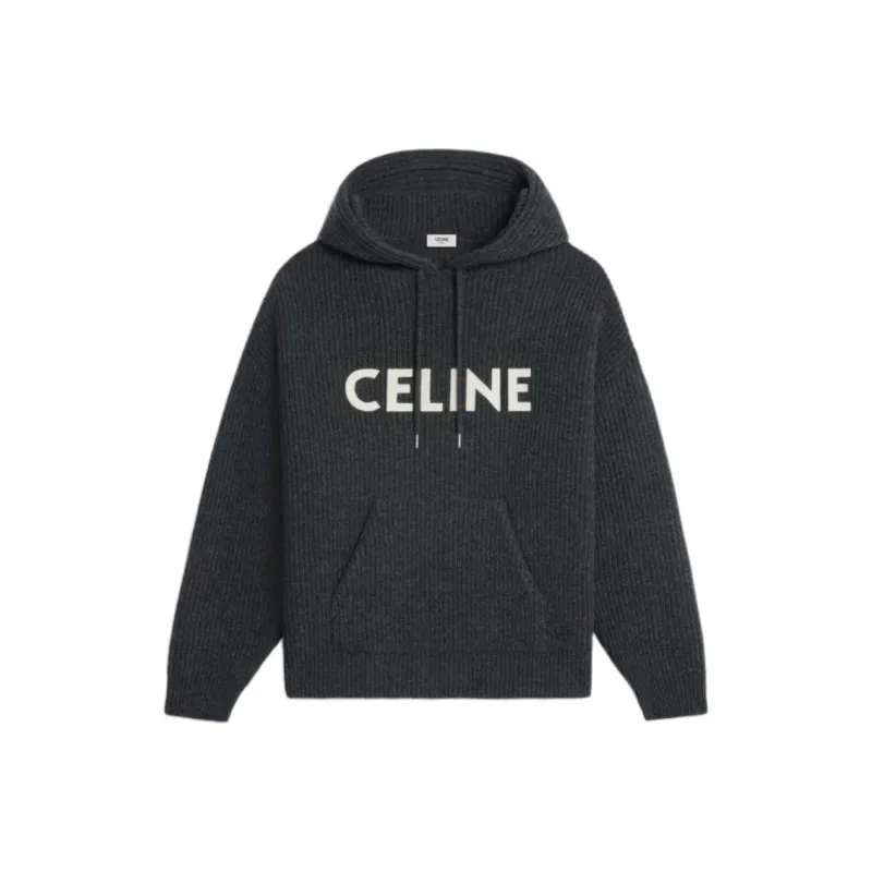 CELINE Sweater In Ribbed Wool-0