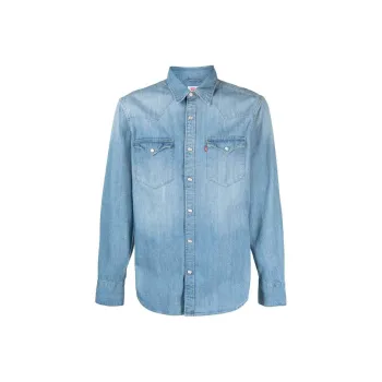 Levis Barstow Denim Western Shirt