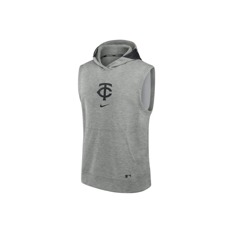 Nike MLB Collaboration Minnesota Twins Authentic Collection Early Work Sweatshirt Men's Gray-0