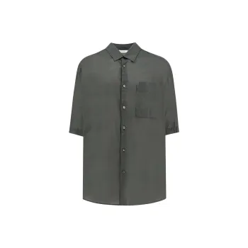Lemaire Collared Short Sleeved Shirt