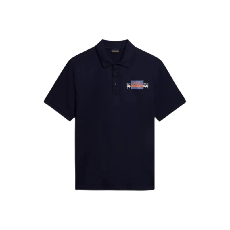 Napapijri Polo Shirt Men's Blue-0