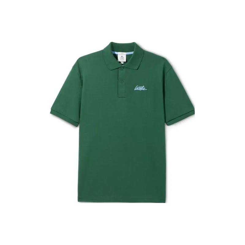 LACOSTE SS22 Polo Shirt Unisex Green-0