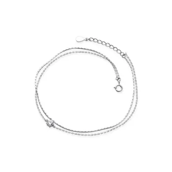 DTOTO S925 Silver Anklets Unisex