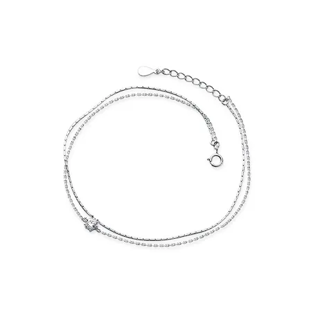 DTOTO S925 Silver Anklets Unisex-0