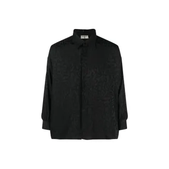 SAINT LAURENT SS23 Shirt Men's Black