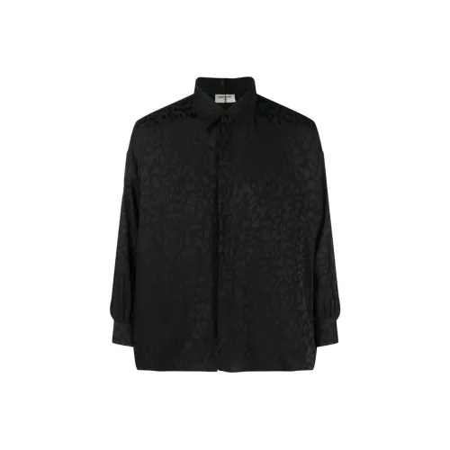 SAINT LAURENT SS23 Shirt Men's Black
