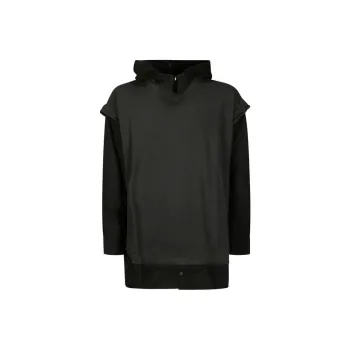 MM6 Maison Margiela Long Sleeved Layered Hoodie