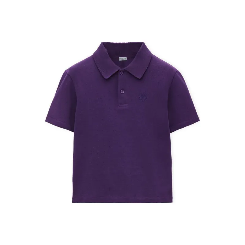 LOEWE SS25 Polo Shirt Men's Purple-0