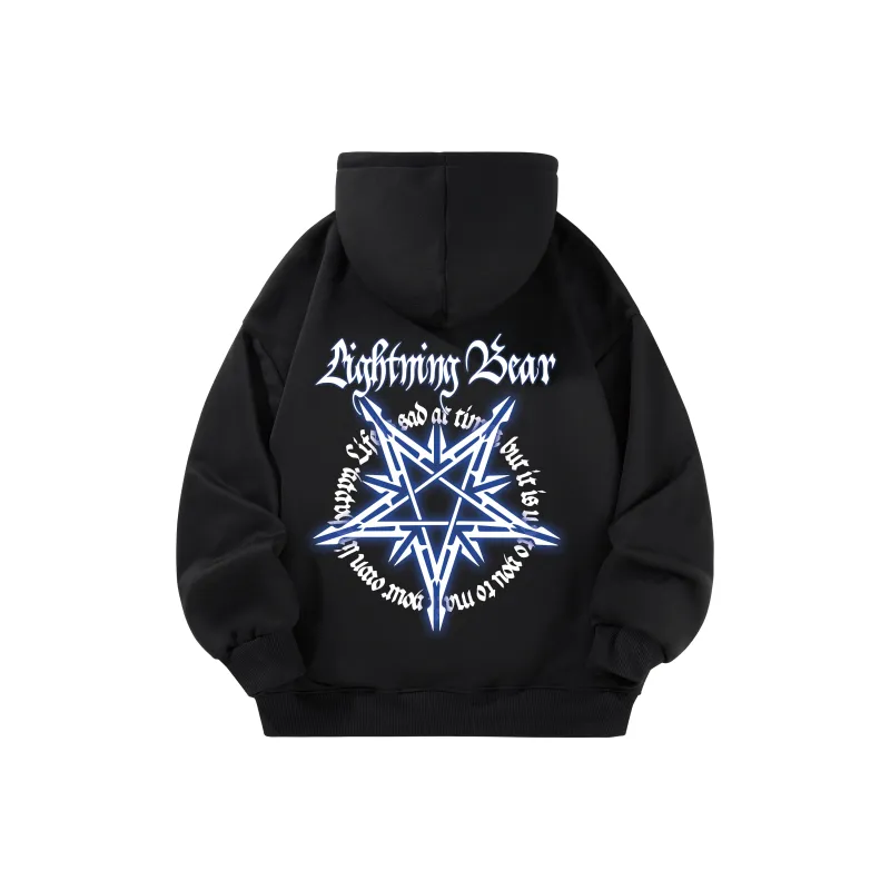 LIGHTNING BEAR Sweatshirts Unisex-0