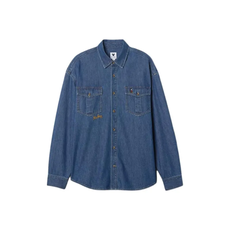 Disney X GAP Disney Shirts Unisex Blue-0