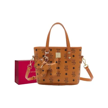 PESASRIE PVC Polyvinyl Chloride Crossbody One Shoulder Handbag Regular Women's Multicolor