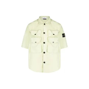 STONE ISLAND Shirts Men White