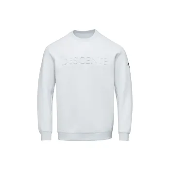 DESCENTE ESSENTIAL Series American Vintage Crew Neck Letter Sweatshirt Men's
