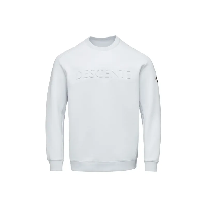 DESCENTE ESSENTIAL Series American Vintage Crew Neck Letter Sweatshirt Men's-0