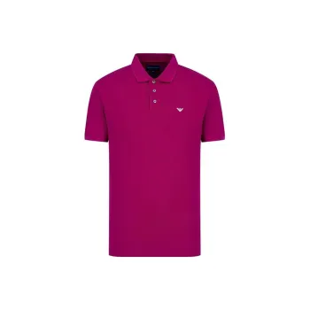 EMPORIO ARMANI SS23 Polo Shirt Men's Pink
