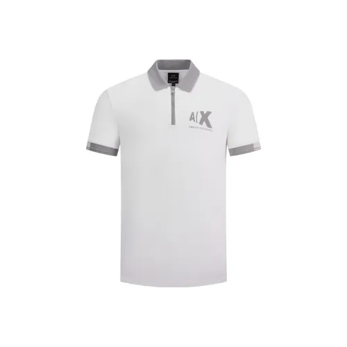 ARMANI EXCHANGE Polo Shirts Men White