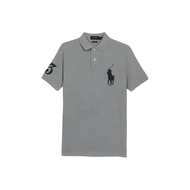 Polo Ralph Lauren Polo Shirts Men Gray-0