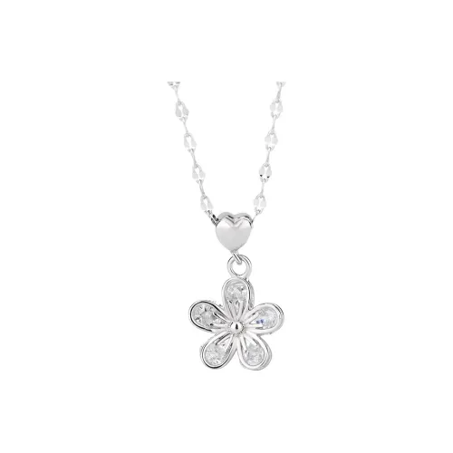 Modern Miracle S999 Fine Silver Necklaces Womens