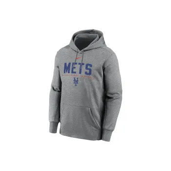 Nike x MLB Collaboration New York Mets Sweatshirt Men's Charcoal Stone Flower