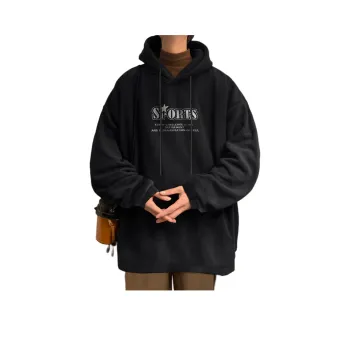 Tonlion Sweatshirts Men Black