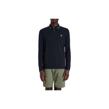 Paul Smith Polo Shirts Men Marine Blue