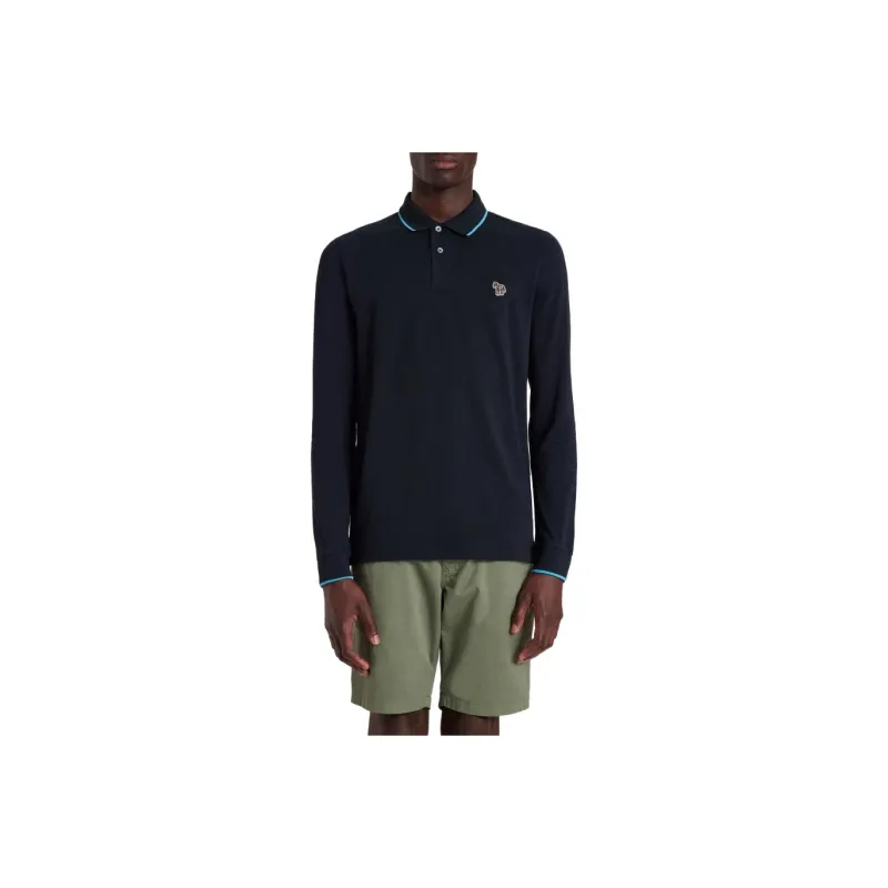Paul Smith Polo Shirts Men Marine Blue-0