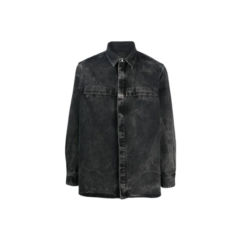 Givenchy Long sleeve Denim Shirt-0