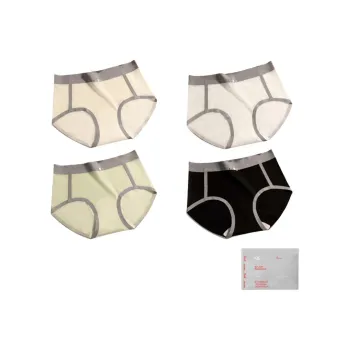 MIIOW Underpants Women's Shopping Bag 4 Pack