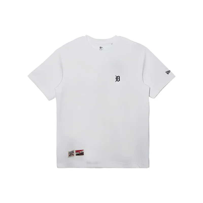 New Era New Era X MLB Co brand T Shirts Unisex Ecru-1