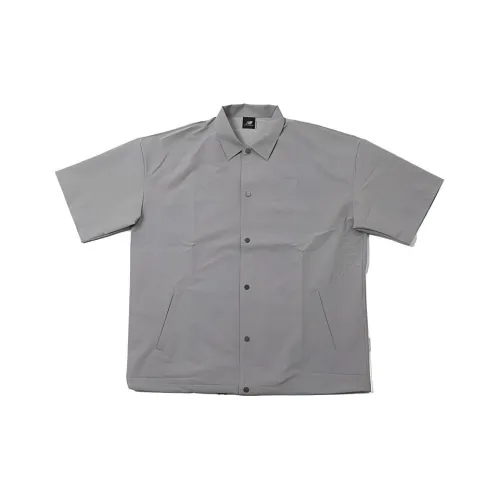New Balance Shirts Men Gray
