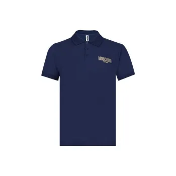 MOSCHINO Polo Shirts Men Blue