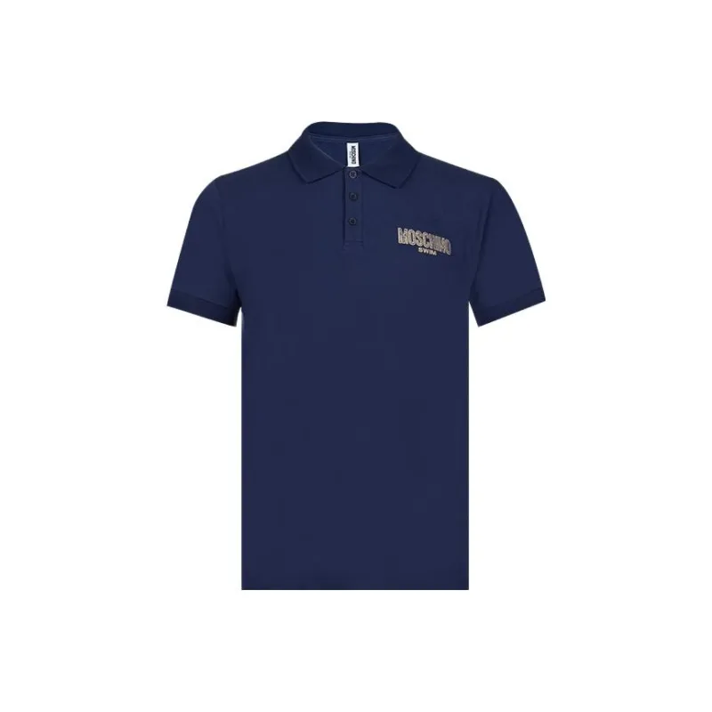 MOSCHINO Polo Shirts Men Blue-0