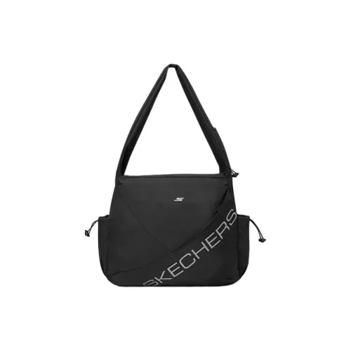 Skechers Fabric Dumpling Bag Crossbody Bag Shoulder Bag Unisex Carbon Black
