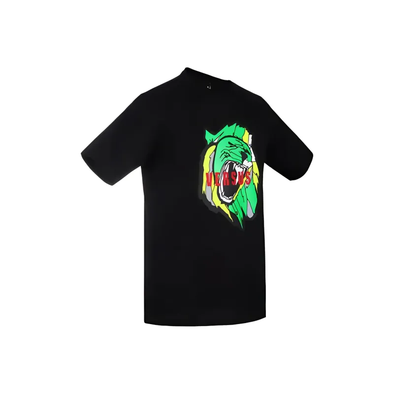VERSACE T Shirts Men Black-2