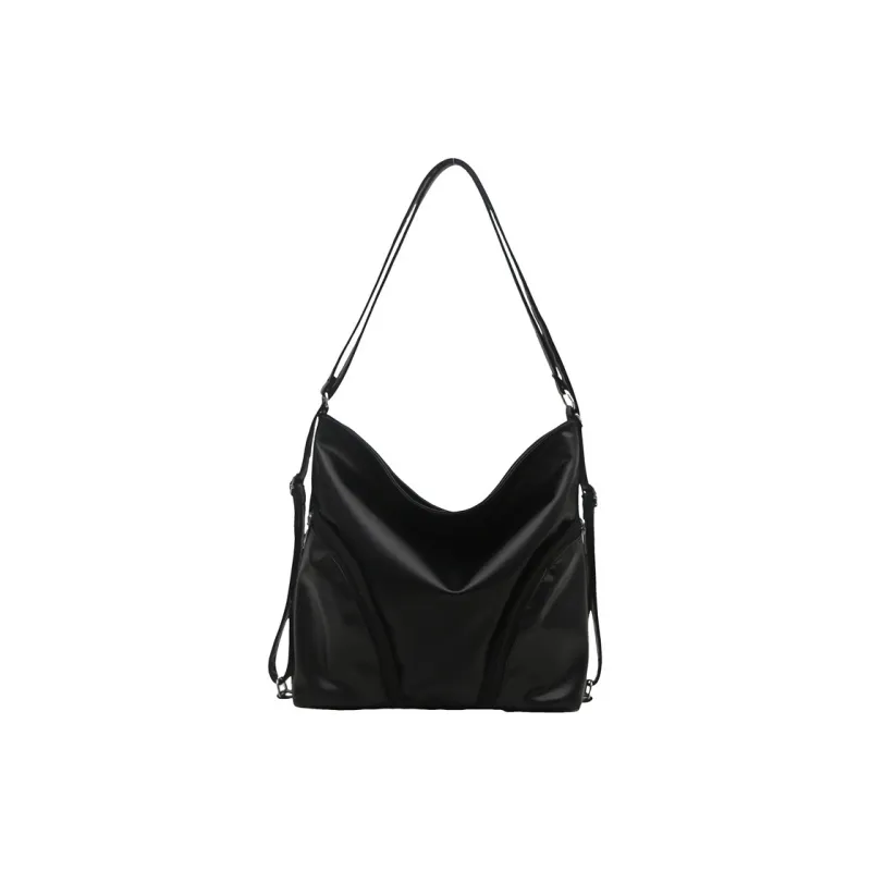 Barang Bear Shoulder Bag PU Unisex Black/Coffee-5
