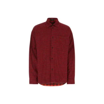 Balenciaga Shirts Men Red