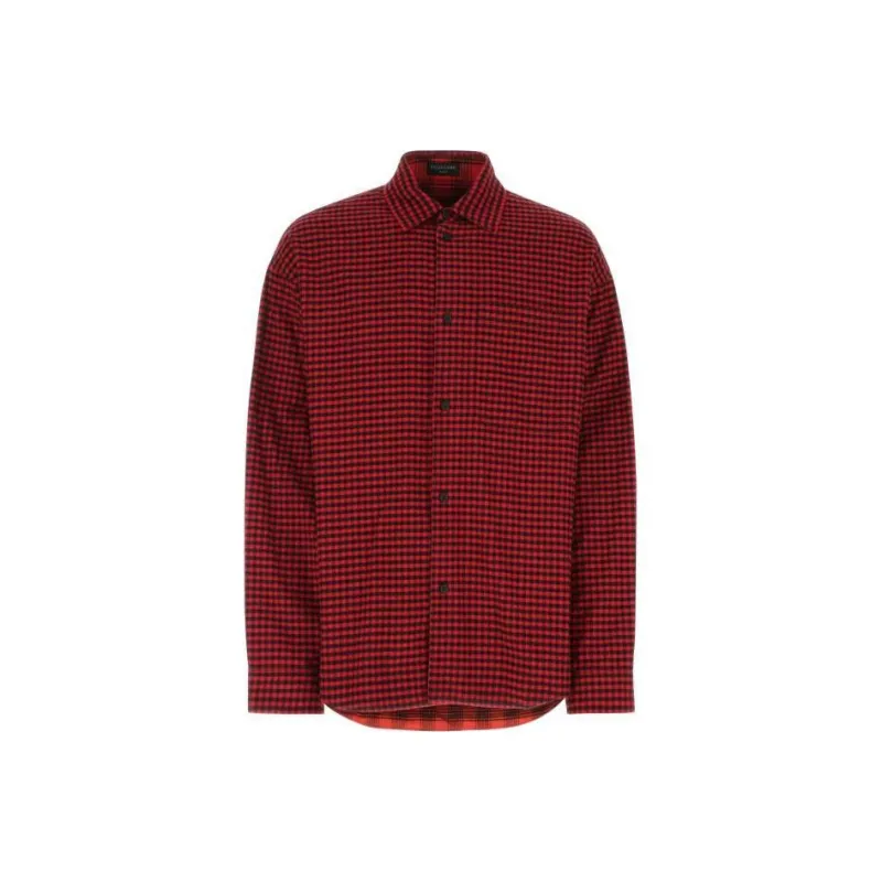 Balenciaga Shirts Men Red-0